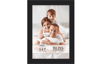 Icona Bay 5x7 Black Picture Frame