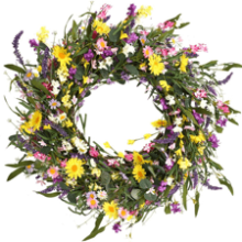 J'FLORU Spring Wreath