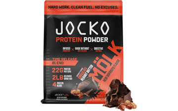 Jocko Mölk Chocolate Peanut Butter Whey Protein Powder