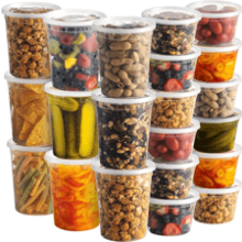 JoyServe Deli Food Containers