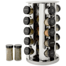 Kamenstein 20 Jar Revolving Countertop Spice Rack