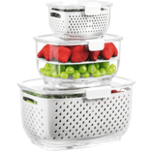 LUXEAR Fresh Produce Storage Containers