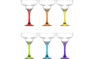 Lav Margarita Glasses Set of 6