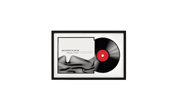 MCS Double Groove Record Album Frame