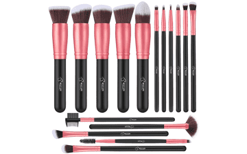 Makeup Brush Set - 16 Pcs BESTOPE PRO