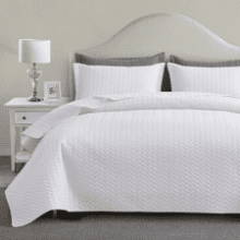 Maple&Stone White Quilt Set Queen Size