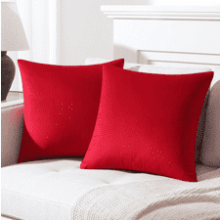 Mixhug Cozy Velvet Square Pillow Covers