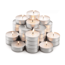 MontoPack Unscented Tea Lights Candles