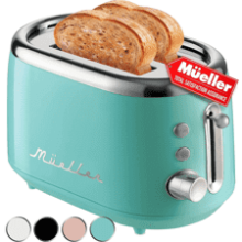 Mueller Retro Toaster 2 Slice