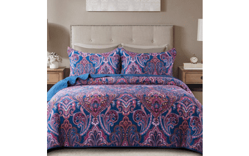 NEWLAKE Cotton Bedspread Quilt Sets