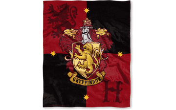 Northwest Harry Potter House Crests Silk Touch Throw