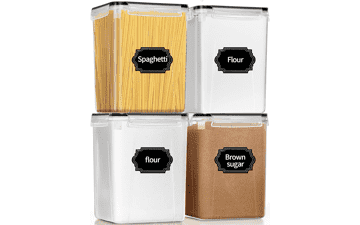 PRAKI Large Airtight Food Storage Containers