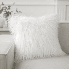 Phantoscope Faux Fur Pillow Cover