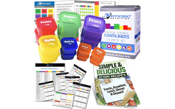 Portion Control Containers DELUXE Kit