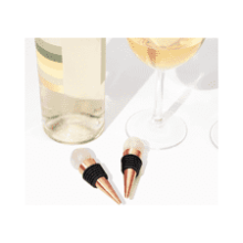 Rose Gold Silicone Wine Stopper