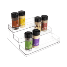 SIMPLEMADE Plastic Clear Spice Rack