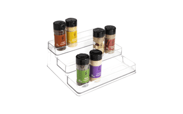 SIMPLEMADE Plastic Clear Spice Rack