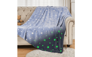 SOCHOW Glow in The Dark Throw Blanket