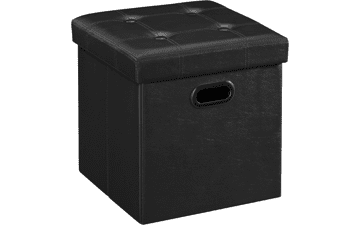 SONGMICS 15 Inches Ottoman with Storage