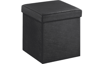 SONGMICS 15 Inches Ottoman with Storage