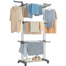 SONGMICS Clothes Drying Rack Stand