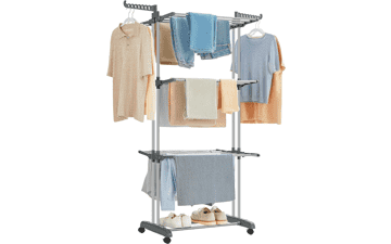 SONGMICS Clothes Drying Rack Stand