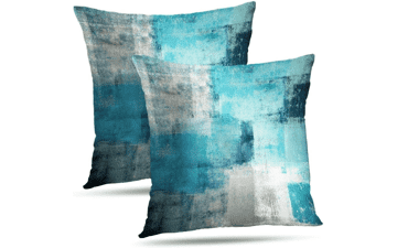 Set of 2 Artwork Throw Pillow Covers