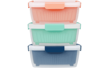 Shopwithgreen 3 Pack Berry Keeper Container