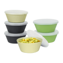 Shopwithgreen Plastic Cereal Bowls