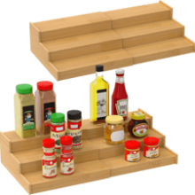 Spice Rack Organizer for Cabinet