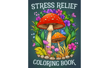 Stress Relief Adult Coloring Book