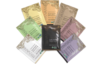 Truvani Organic Vegan Protein Powder Sample Pack