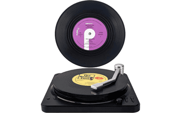 Vinyl Record Coasters