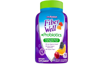 Vitafusion Fiber Well + Probiotics Gummies