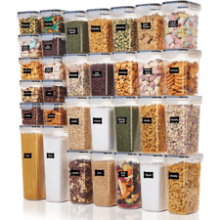 Vtopmart 32pcs Airtight Food Storage Containers