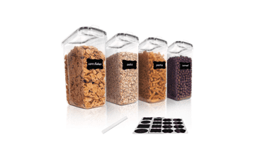 Vtopmart Cereal Storage Container Set