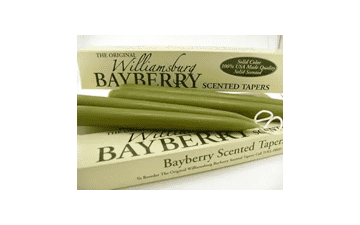 Williamsburg Bayberry Candles Tapers