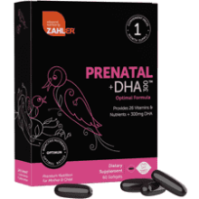 Zahler Prenatal Vitamin with DHA & Folate