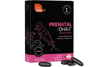 Zahler Prenatal Vitamin with DHA & Folate