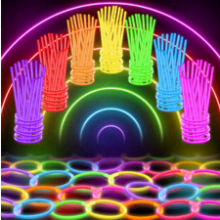 100 Ultra Bright Glow Sticks