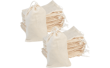 100Pcs Cotton Drawstring Bags