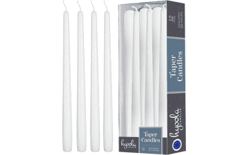 12 Pack Tall Taper Candles