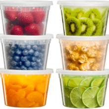 16 oz. Deli Food Storage Freezer Containers