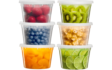 16 oz. Deli Food Storage Freezer Containers