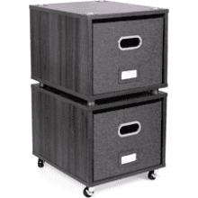 BIRDROCK HOME Rolling File Cabinet