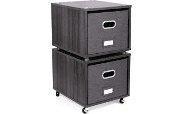 BIRDROCK HOME Rolling File Cabinet