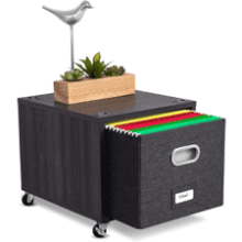 BIRDROCK HOME Rolling File Cabinet