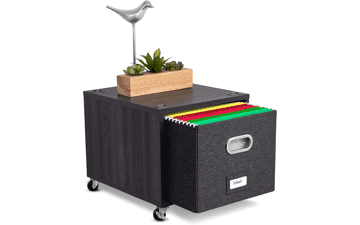 BIRDROCK HOME Rolling File Cabinet