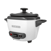 BLACK+DECKER 3-Cup Rice Cooker