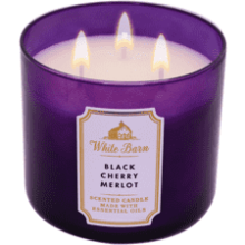 Bath and Body Works Black Cherry Merlot Scented Candle